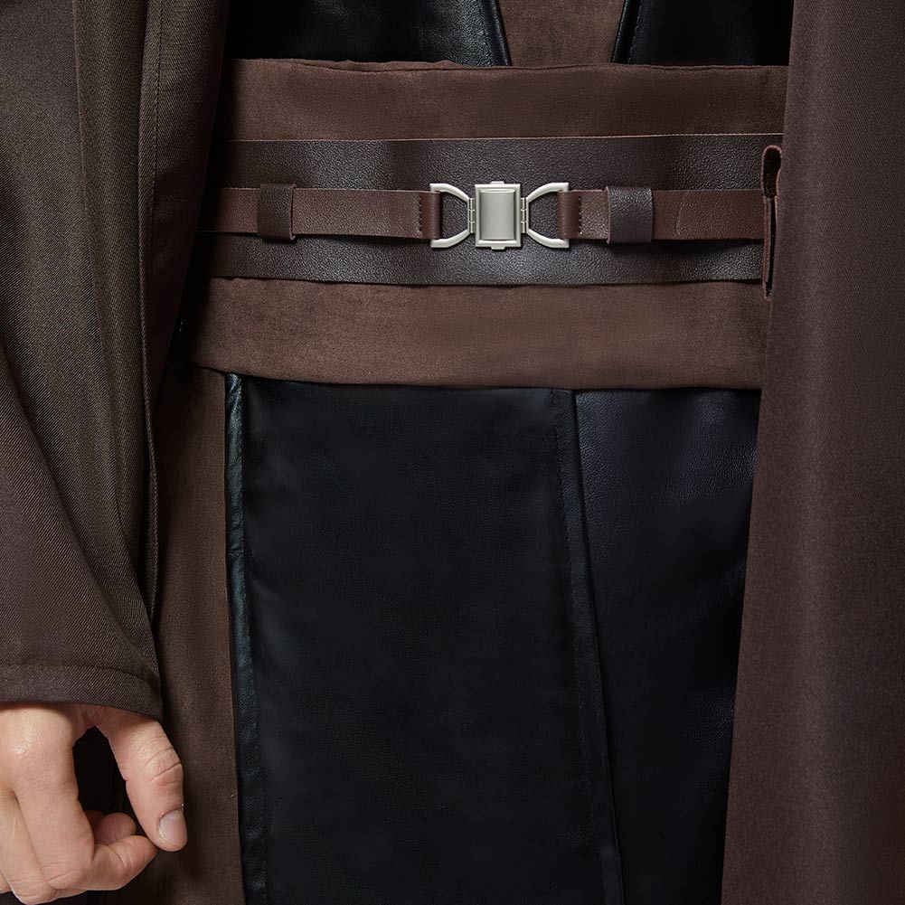 Anakin Skywalker Brown Jedi With Robe Halloween Costume