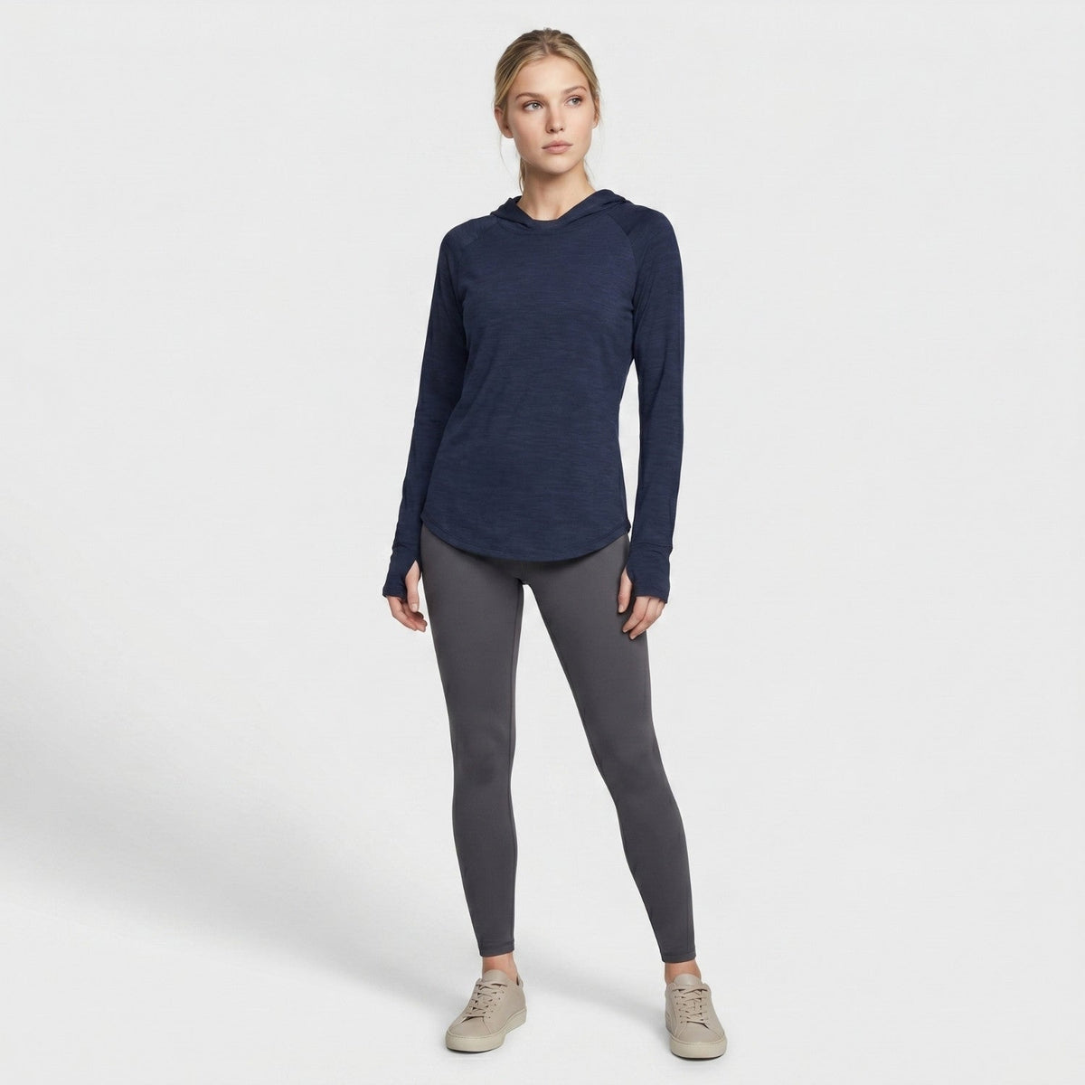 Women’s UPF 50+ Sun Hoodie – Midweight Hooded UV Protection Top