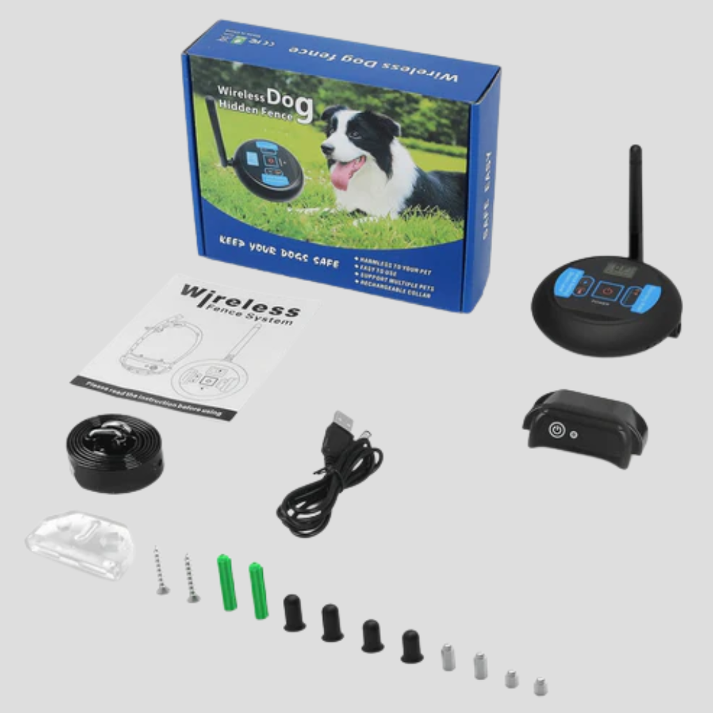 Wireless Dog Fence Collar System – Up to 200m Range