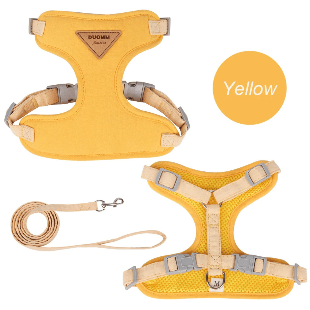 Soft Breathable Cat Harness & Leash Set