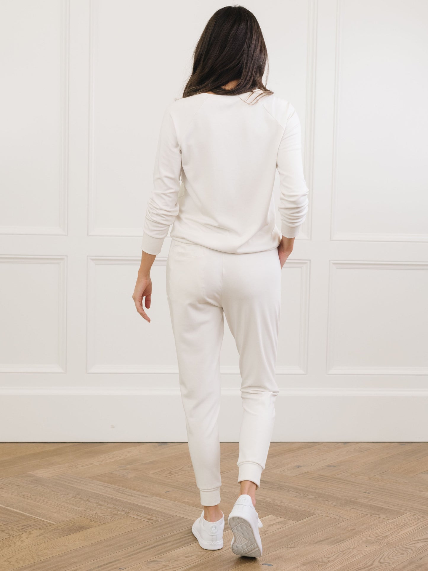Women's Brushed Bamboo Pullover Crew - Last Chance