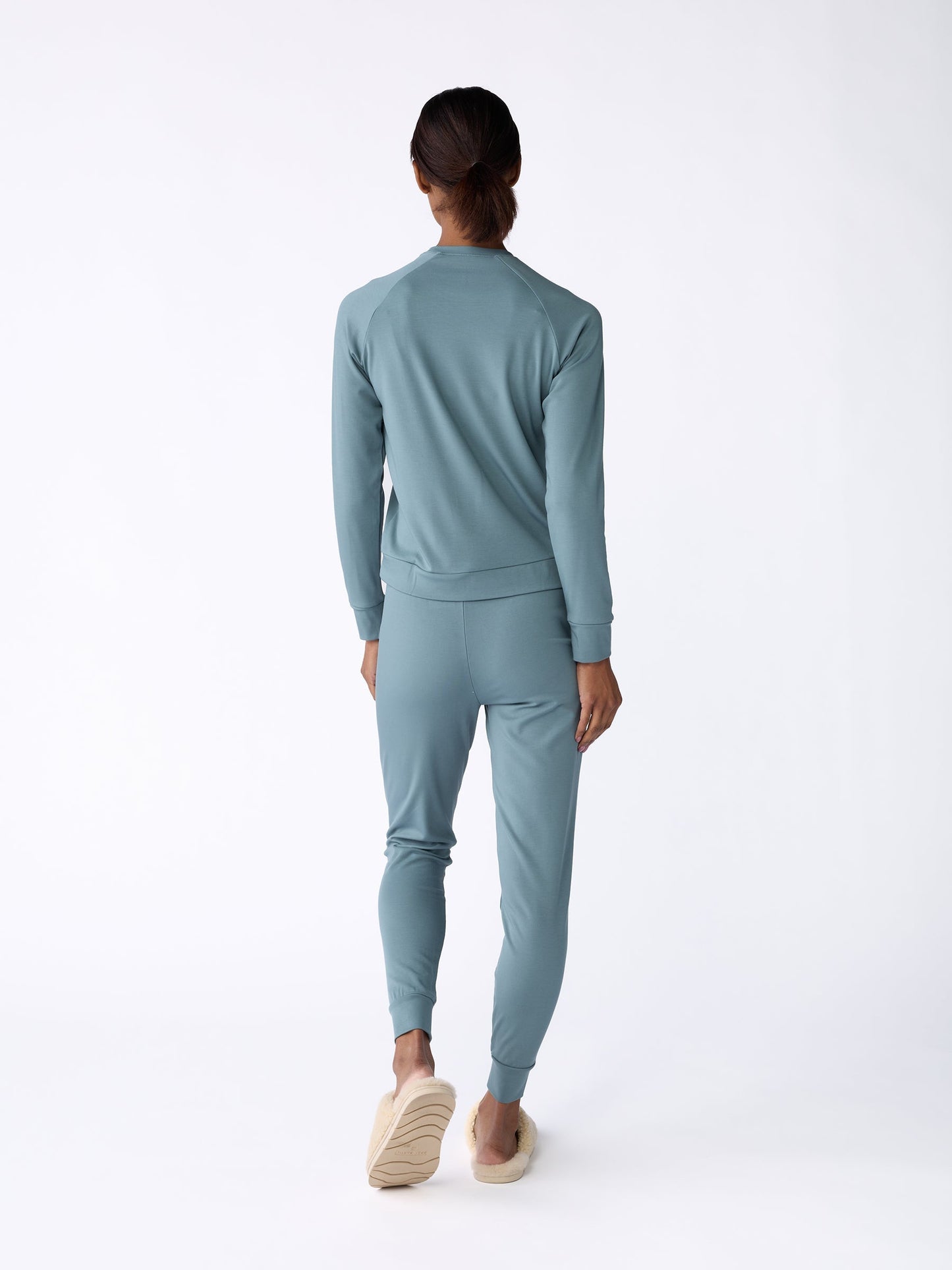 Women's Brushed Bamboo Pullover Crew - Last Chance
