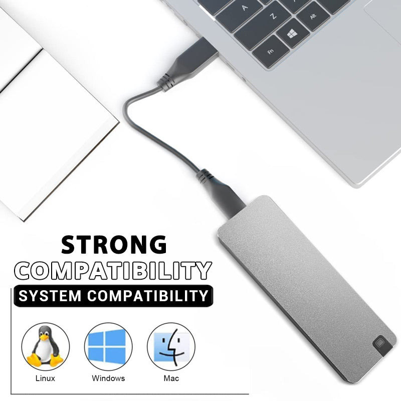 Portable External SSD – USB 3.2 Solid-State Drive