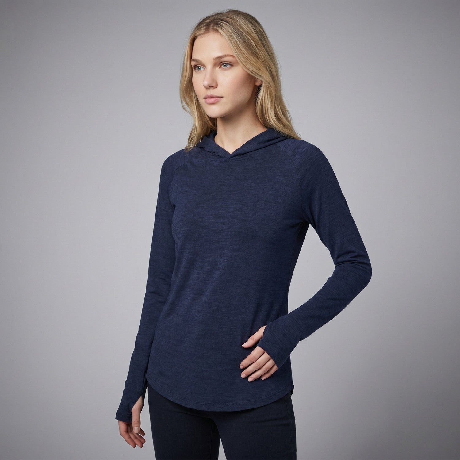 Women’s UPF 50+ Sun Hoodie – Midweight Hooded UV Protection Top