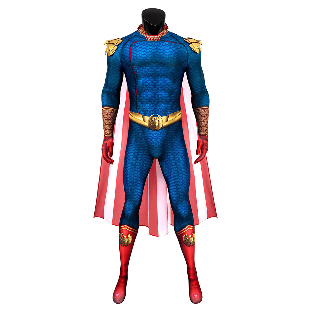 Homelander Jumpsuit & Cloak Halloween Costume - The Boys