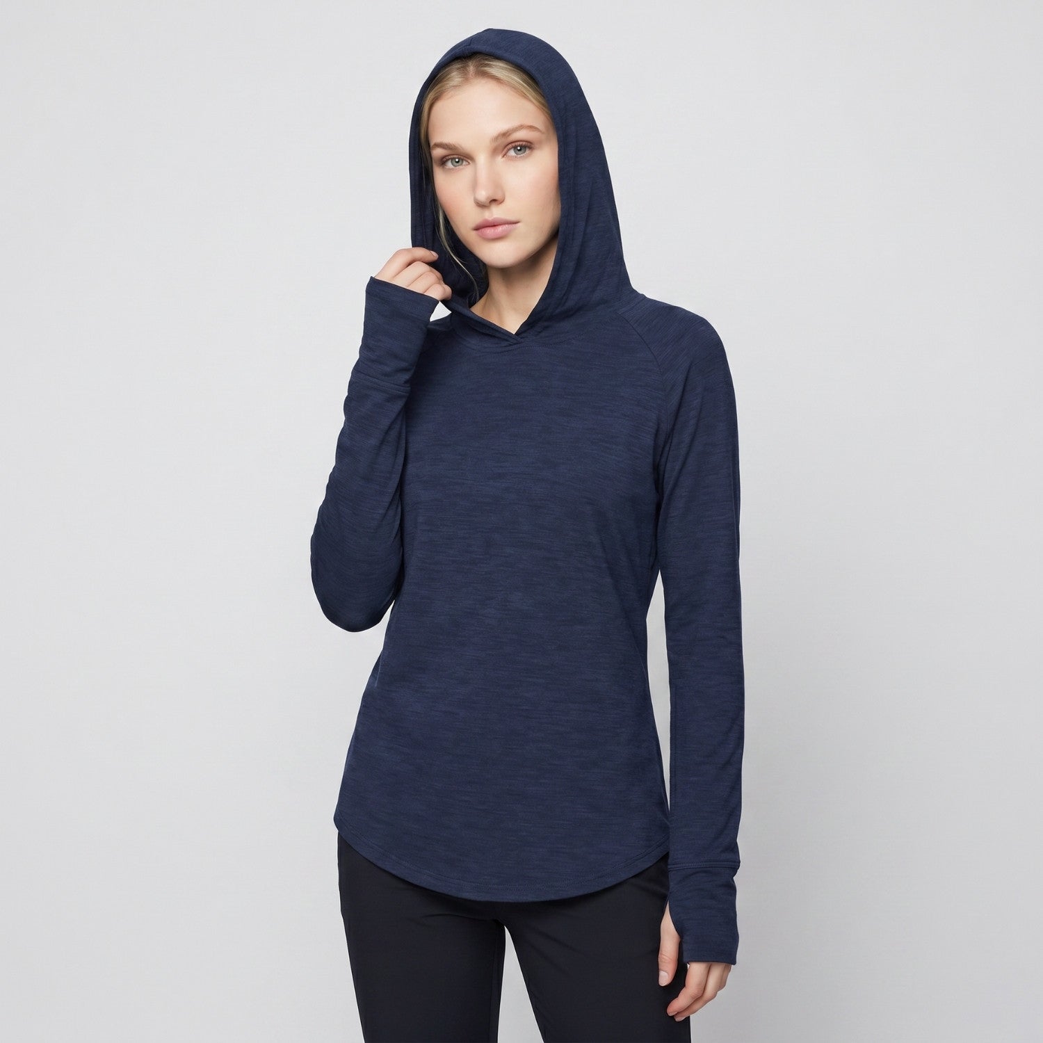 Women’s UPF 50+ Sun Hoodie – Midweight Hooded UV Protection Top
