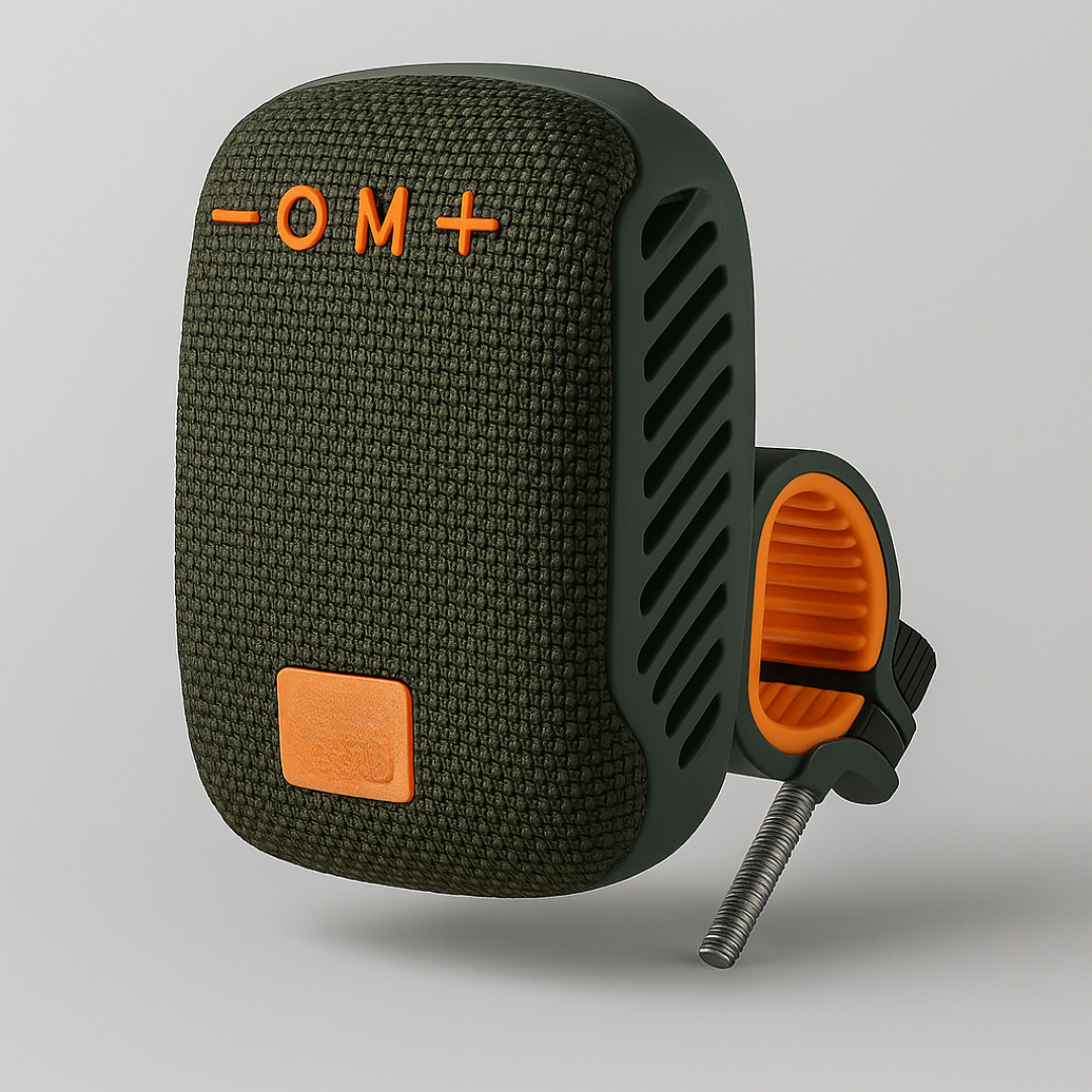 Portable Bluetooth Outdoor Speaker with FM Radio, Memory Card & AUX Playback