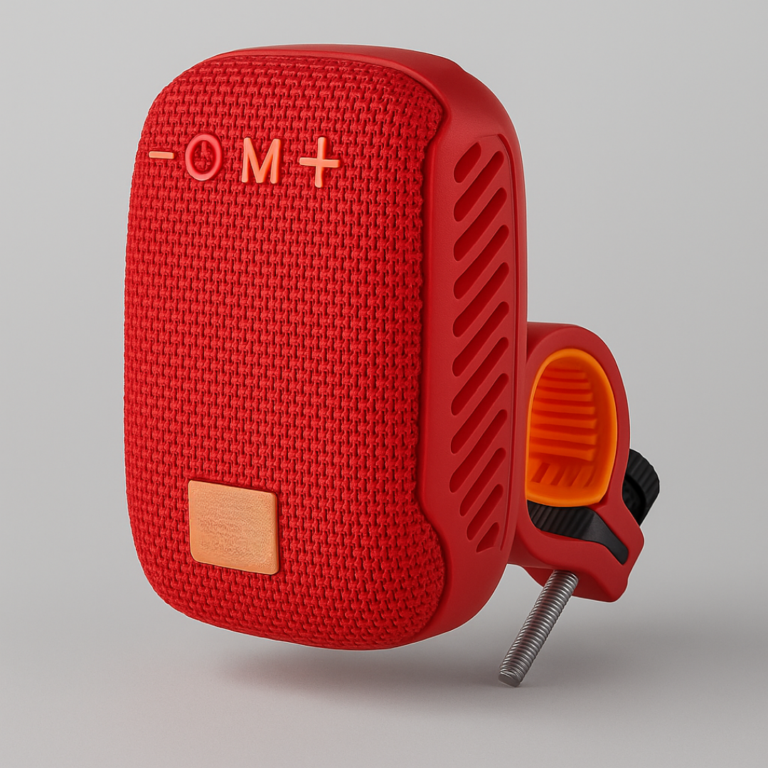 Portable Bluetooth Outdoor Speaker with FM Radio, Memory Card & AUX Playback