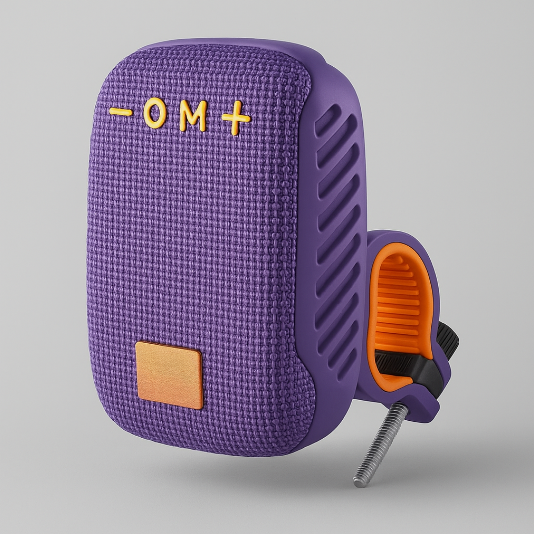 Portable Bluetooth Outdoor Speaker with FM Radio, Memory Card & AUX Playback