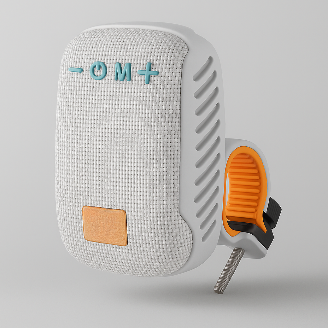 Portable Bluetooth Outdoor Speaker with FM Radio, Memory Card & AUX Playback