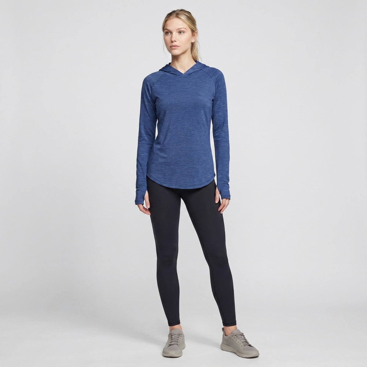 Women’s UPF 50+ Sun Hoodie – Midweight Hooded UV Protection Top