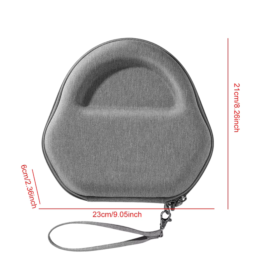 Protective Hard Travel Case for Over-Ear Headphones – Water-Resistant EVA Shell