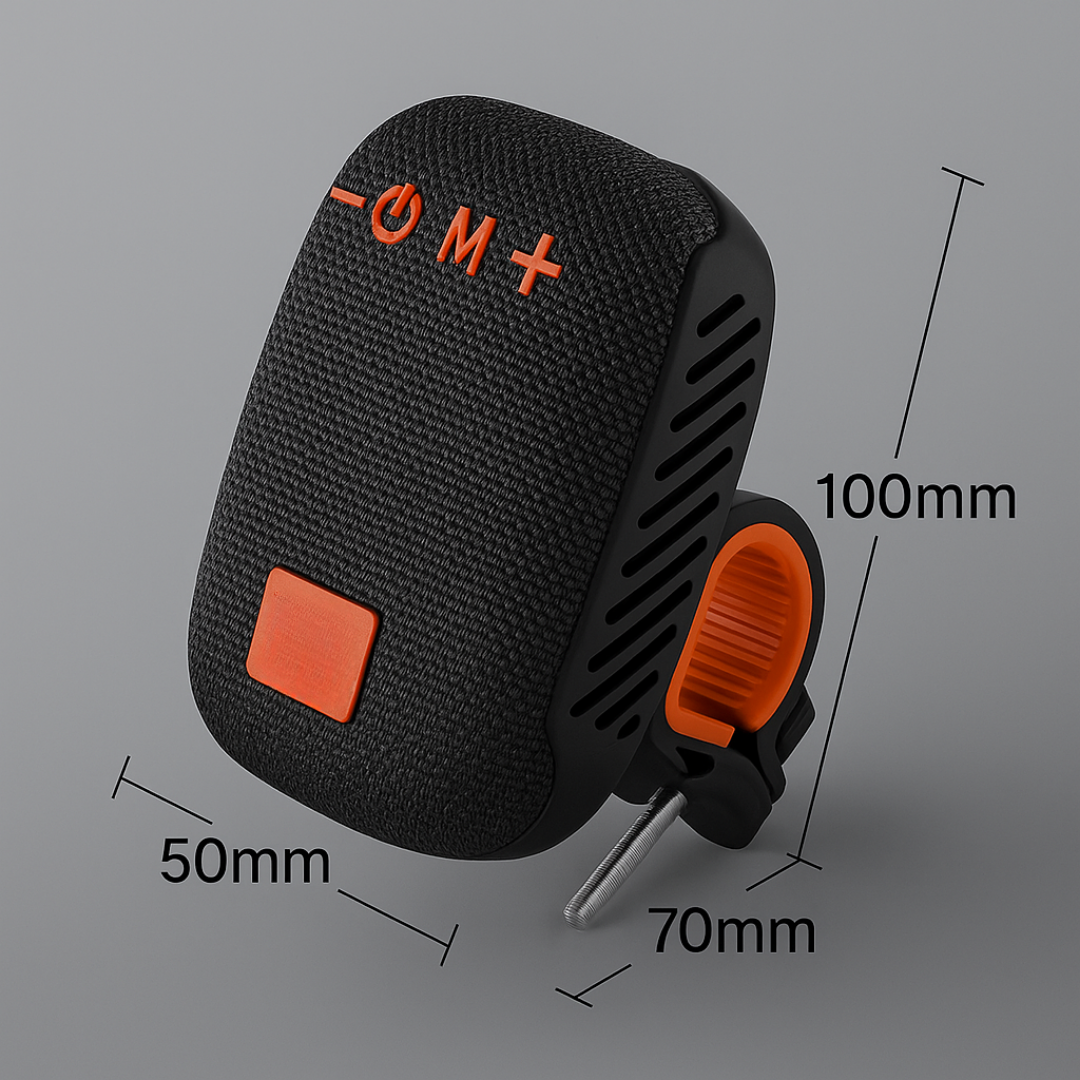 Portable Bluetooth Outdoor Speaker with FM Radio, Memory Card & AUX Playback