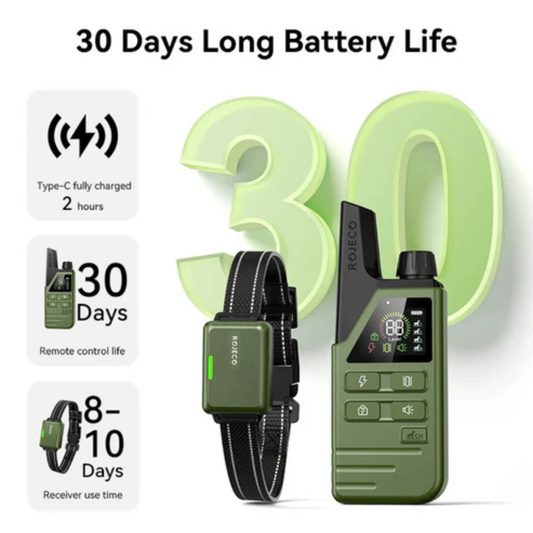 Remote Dog Training Collar with 300m Range