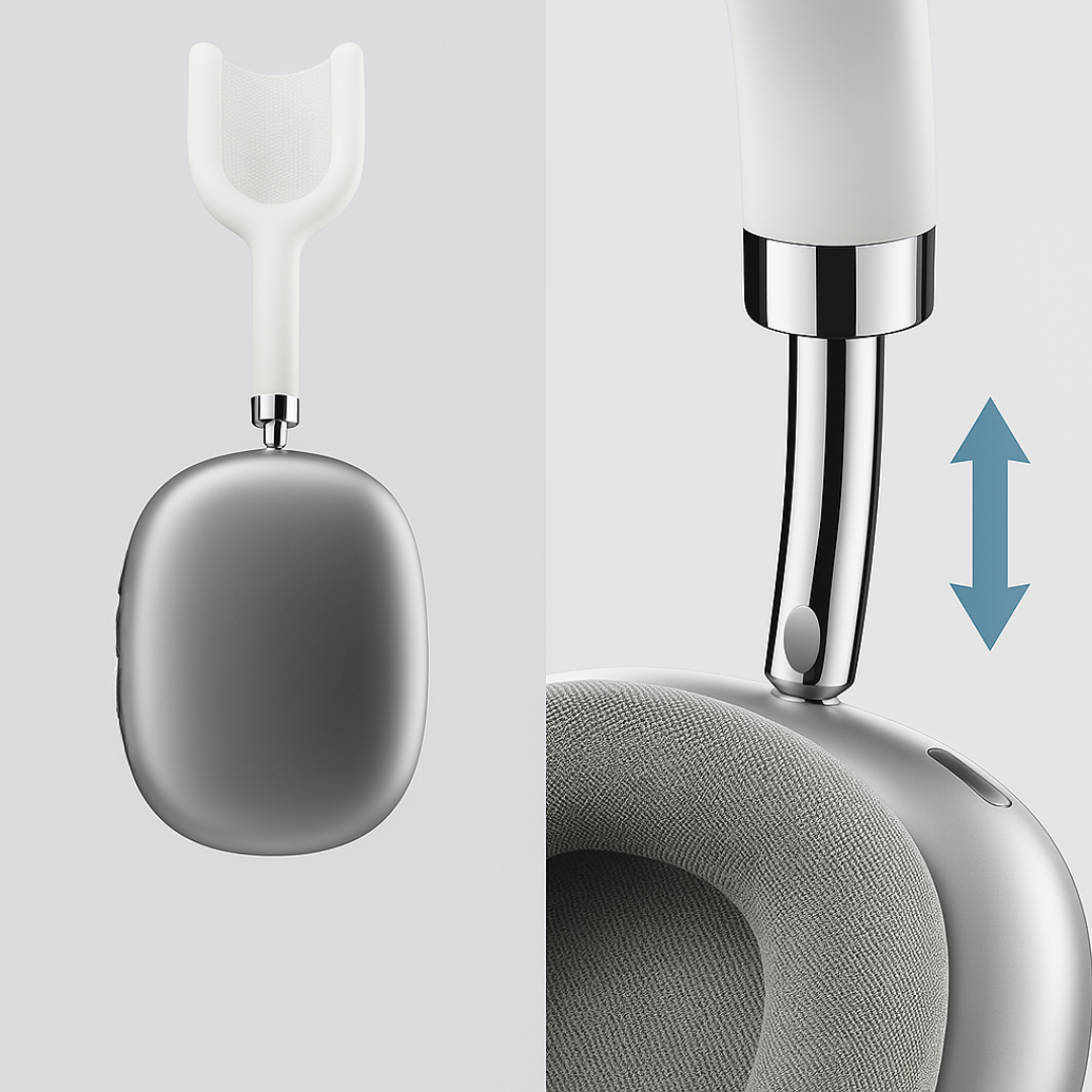 Wireless Over-Ear Bluetooth Headphones – Cushioned Rechargeable Headset