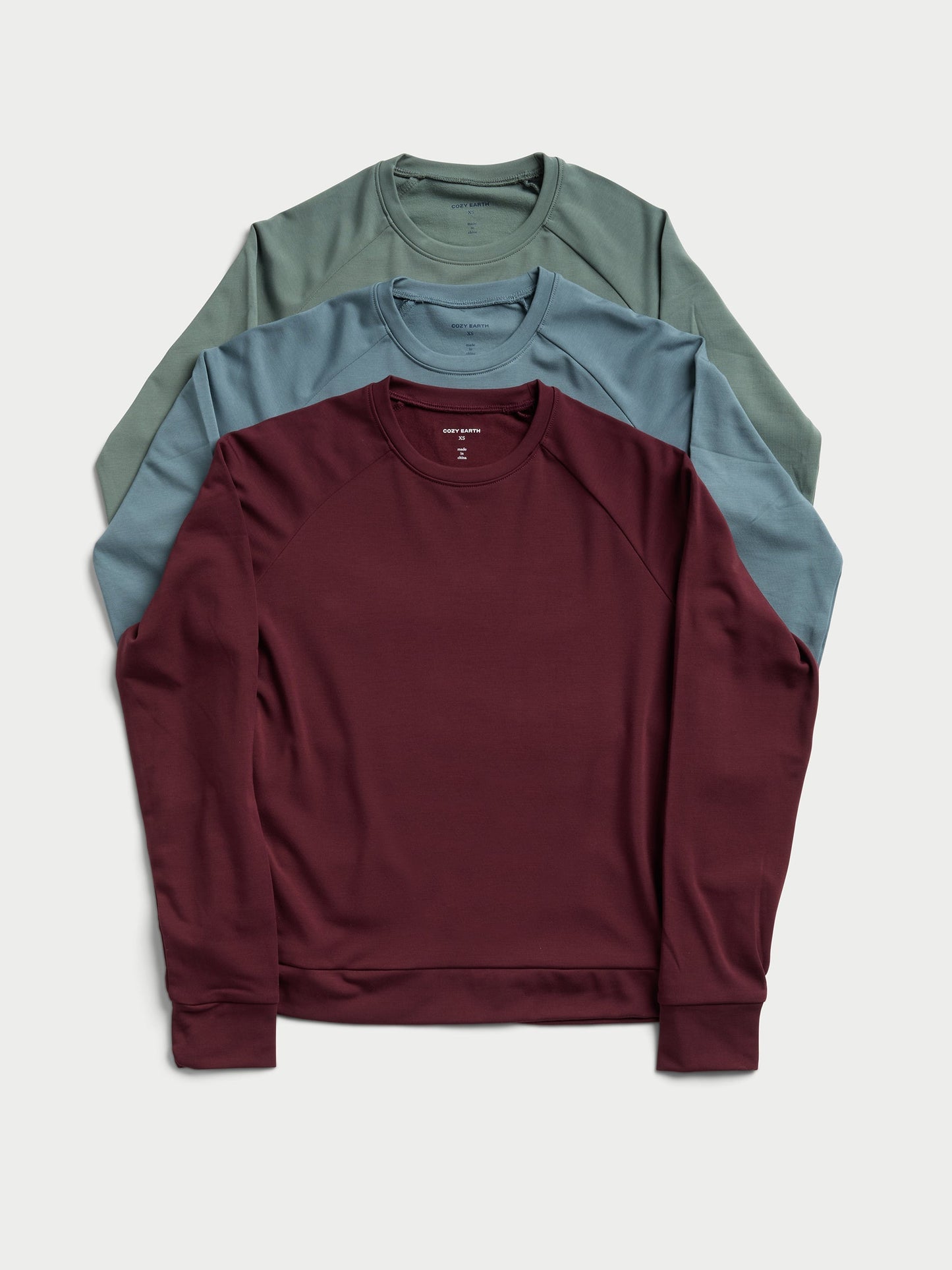 Women's Brushed Bamboo Pullover Crew - Last Chance