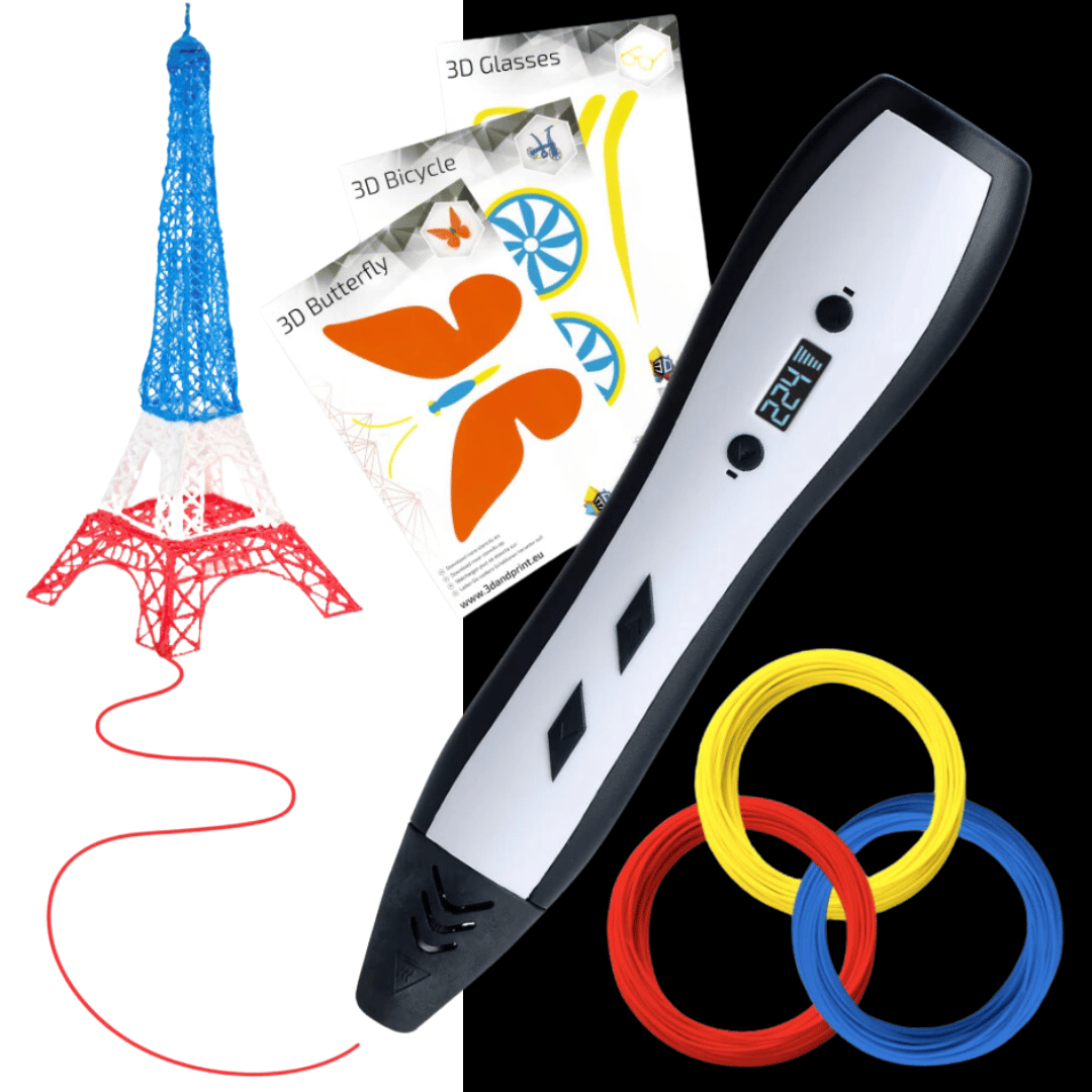 3D Printing Pen for Kids & Beginners – PLA/ABS Compatible Drawing Pen