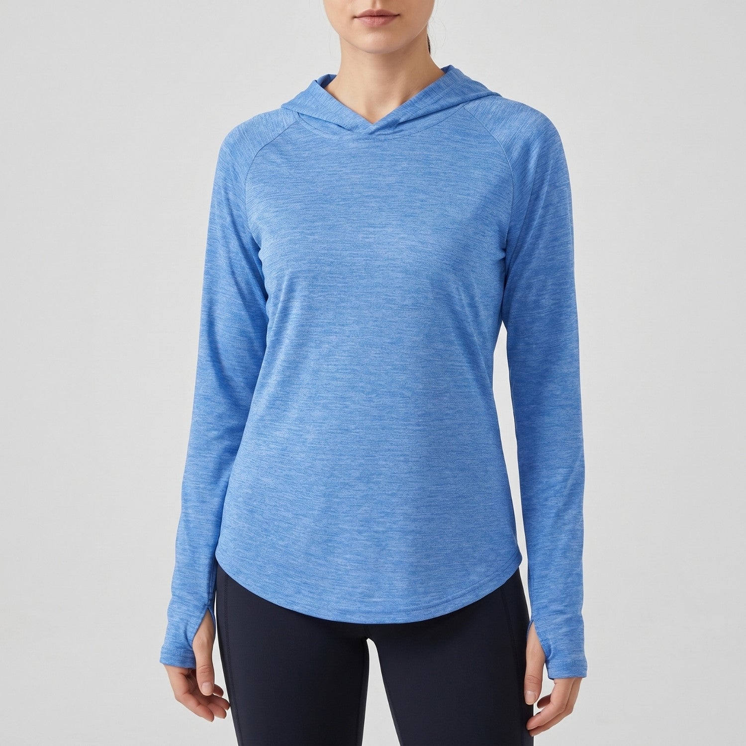 Women’s UPF 50+ Sun Hoodie – Midweight Hooded UV Protection Top