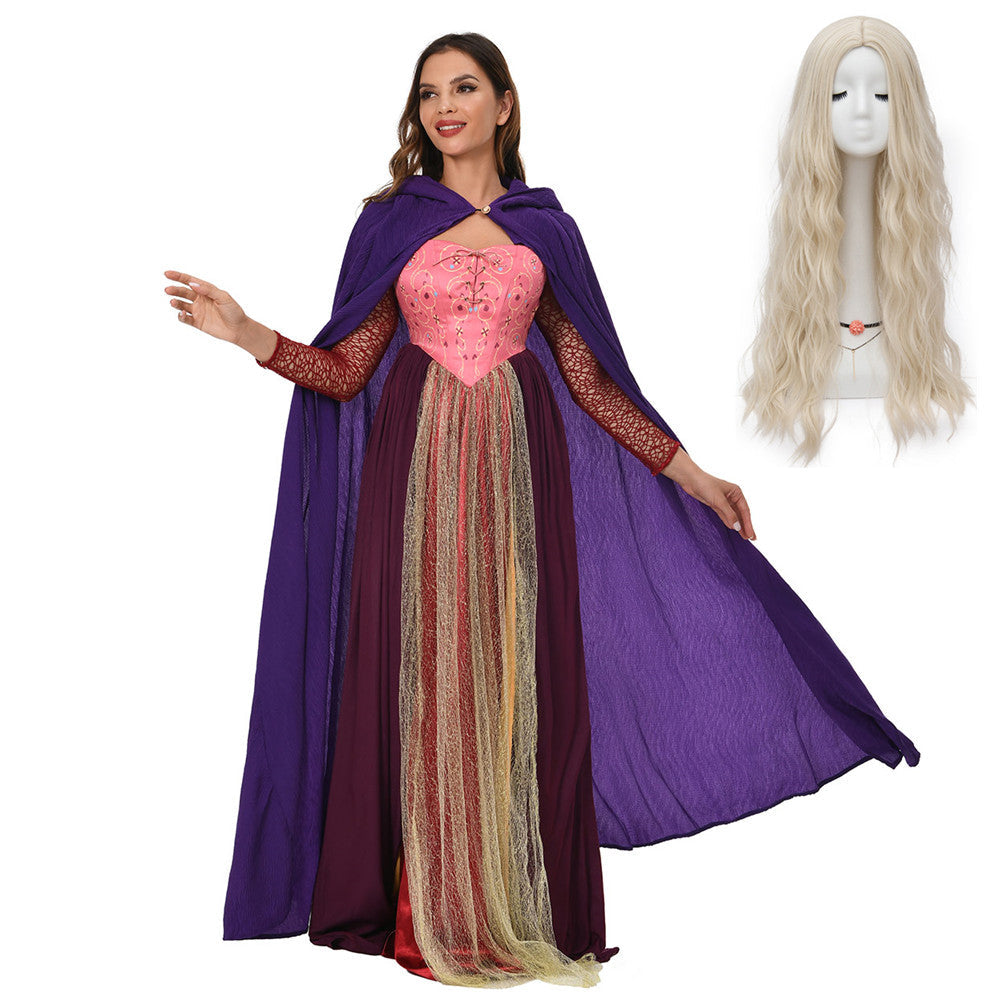 Hocus Pocus 2 Sarah Sanderson Dress Halloween Costume