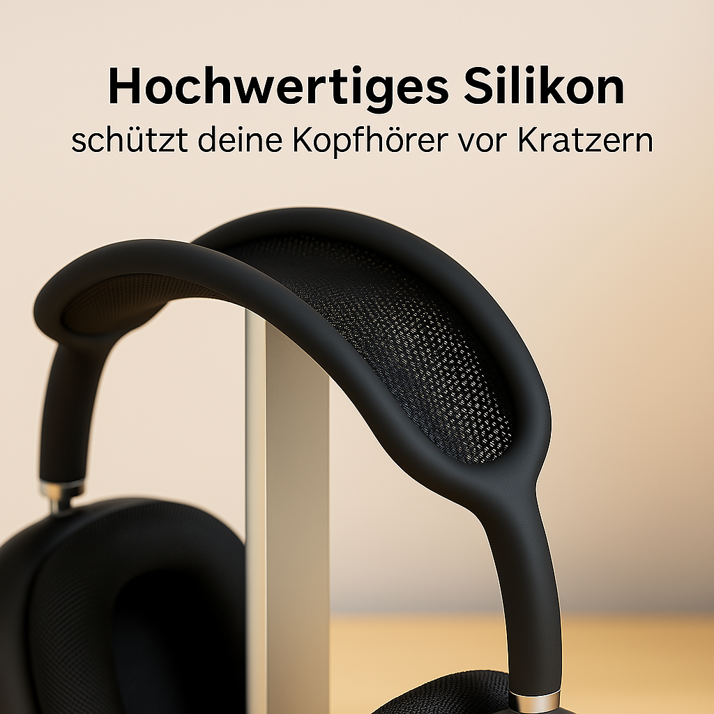 Universal Over-Ear Headphone Stand – Stable Desktop Headset Holder