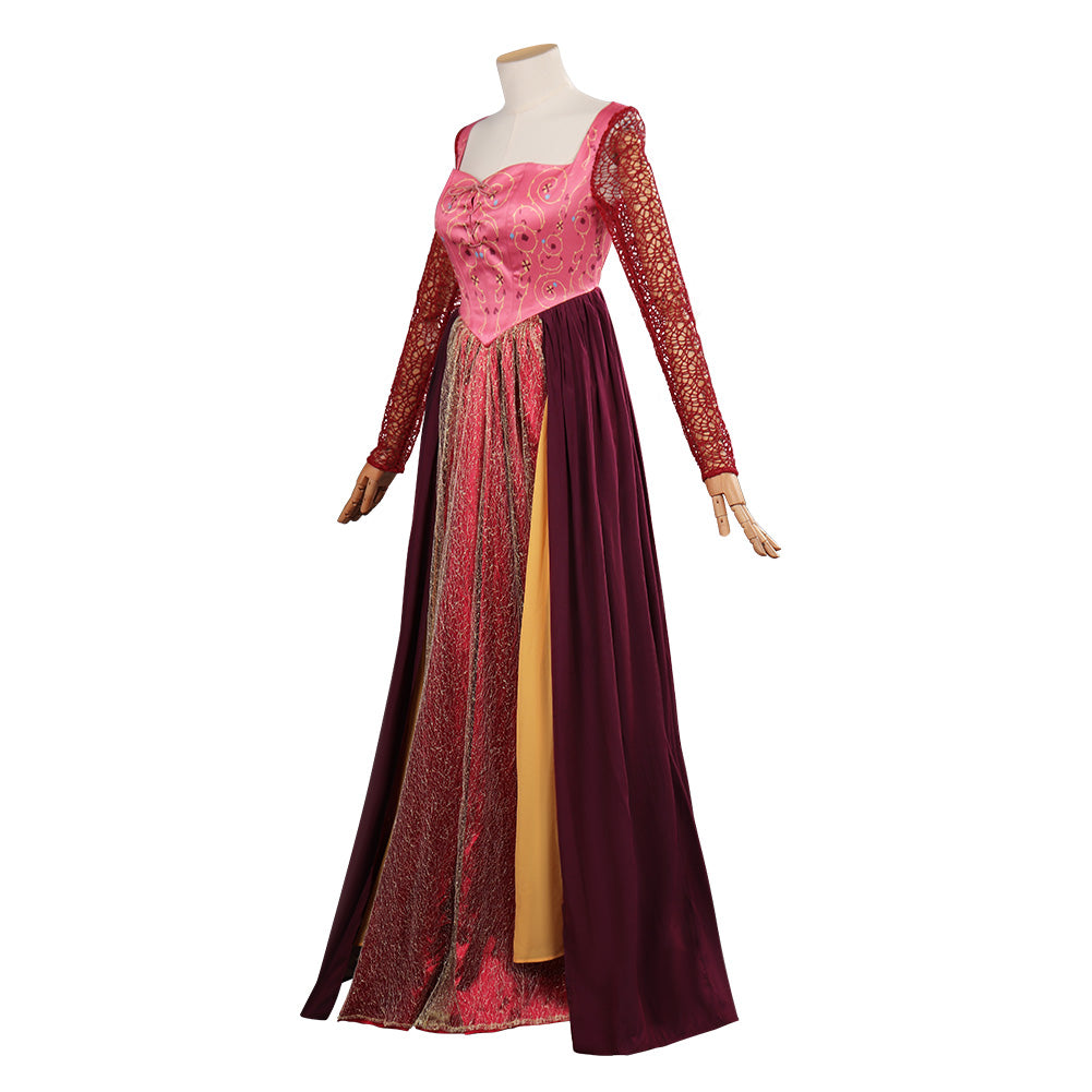 Hocus Pocus 2 Sarah Sanderson Dress Halloween Costume