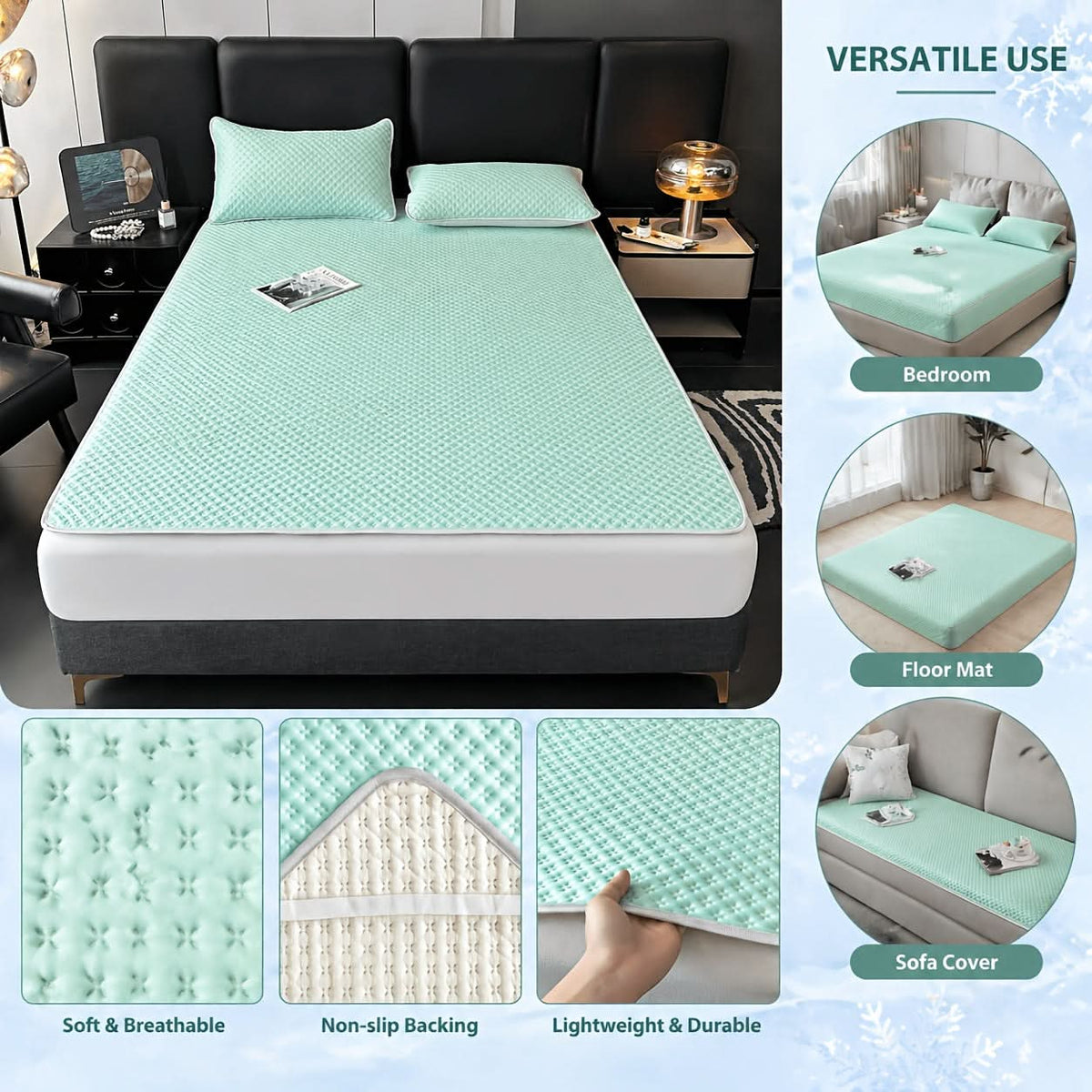 Foldable Cooling Sleep Mat – CoolNest Portable Cooling Pad