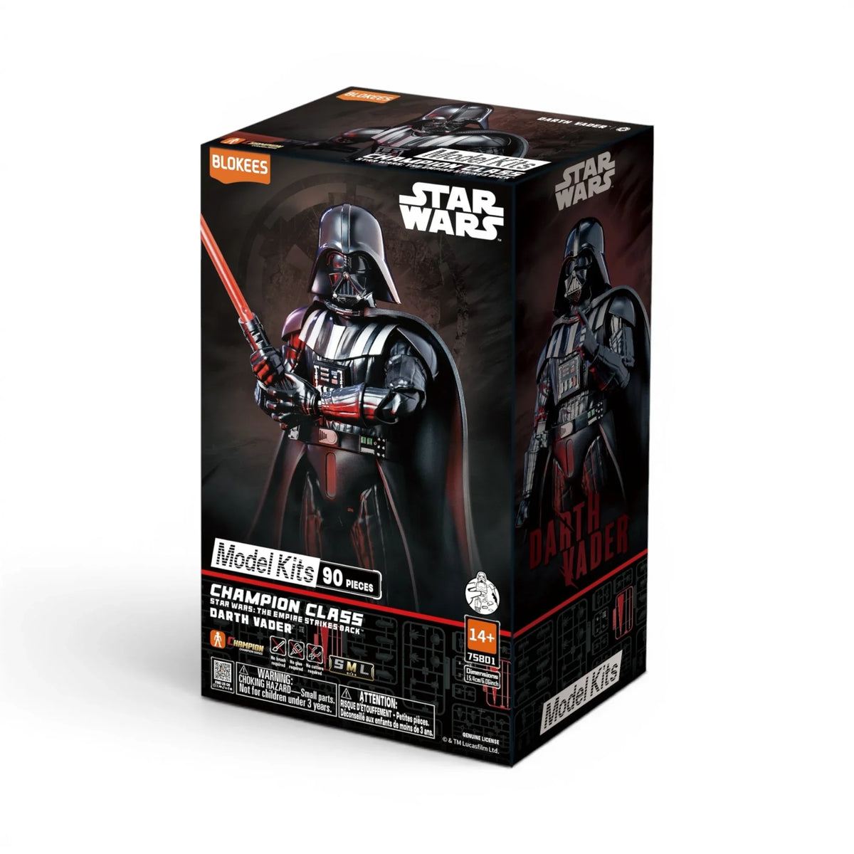 Dark Armoured Space Warrior Poseable Model Kit