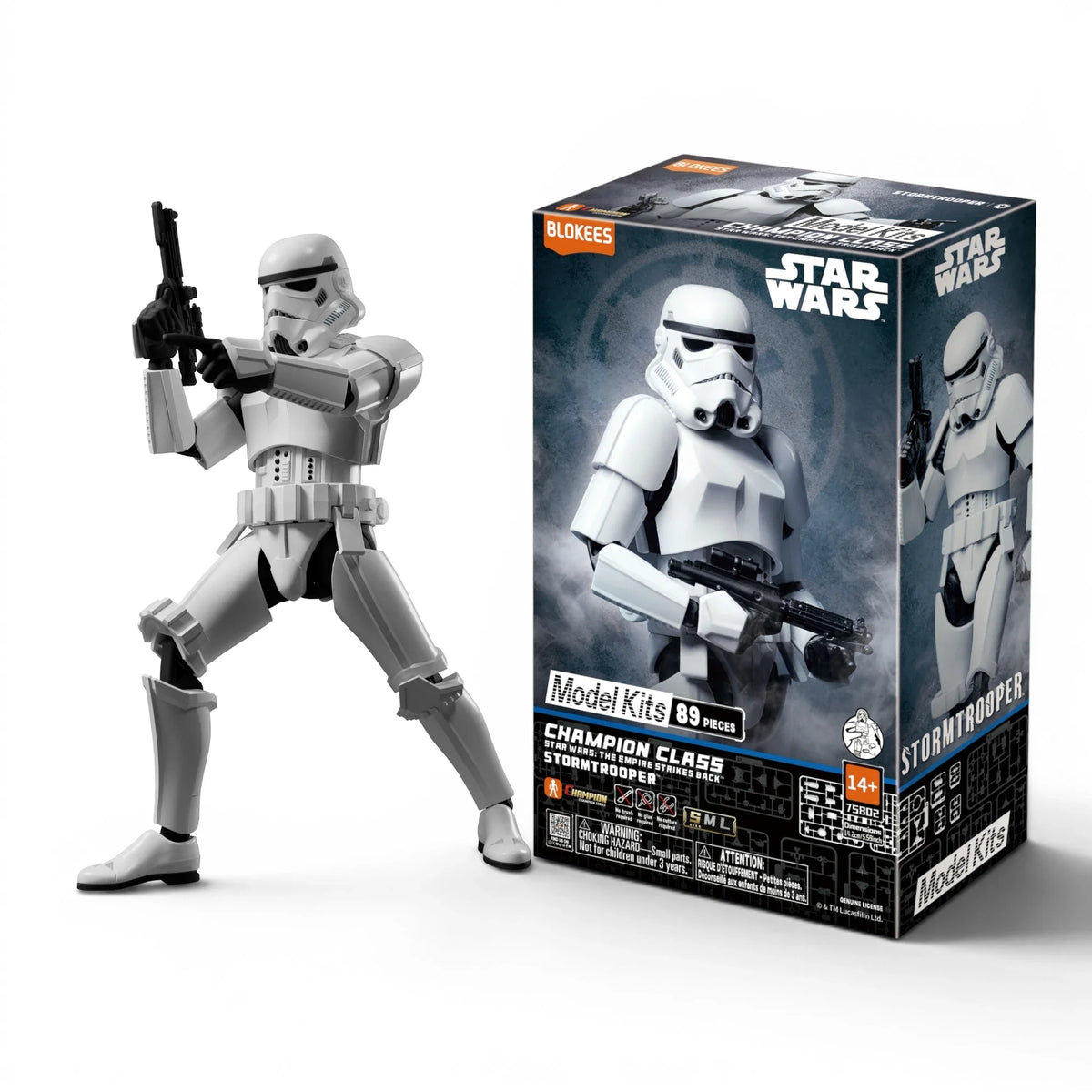 White Space Soldier Poseable Model Kit