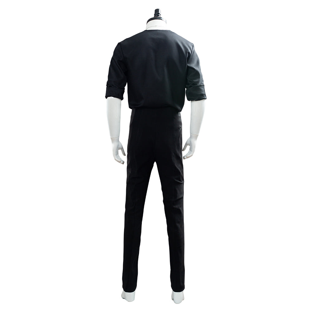 The Witcher 2019 Geralt Of Rivia Black Casual Wear Halloween Costume
