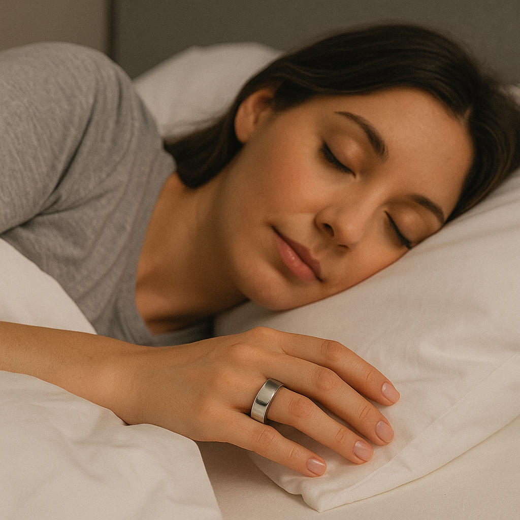 Smart Fitness Ring – Activity, Sleep & Wellness Tracker