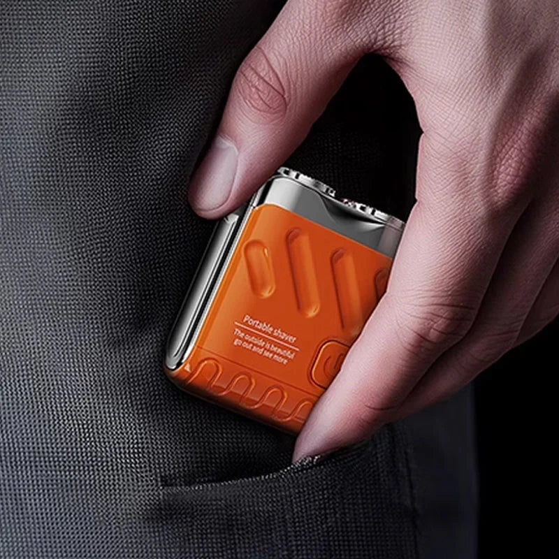 Portable Mini Electric Shaver – Compact Rechargeable Travel Razor