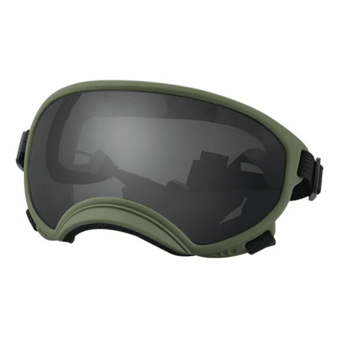 Waterproof Dog Goggles with UV Protection & Adjustable Straps
