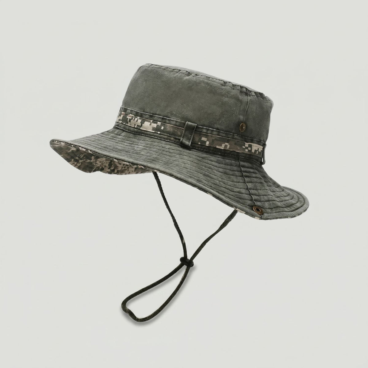 Men’s Boonie Hat – Packable Wide-Brim Sun Hat for Hiking & Fishing
