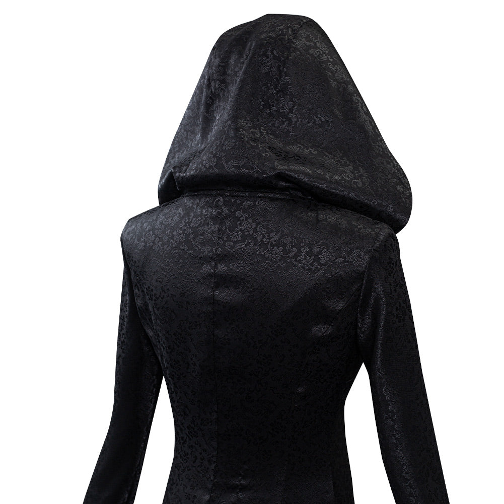 Resident Evil Village Lady Bela Dimitrescu Daughters Black Dress Vampire Halloween Costume