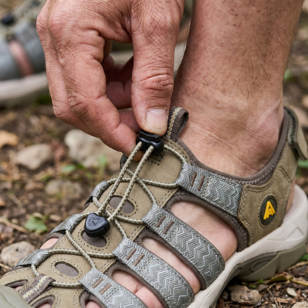 Men’s Closed-Toe Walking Sandals – Hiking & Water Shoes