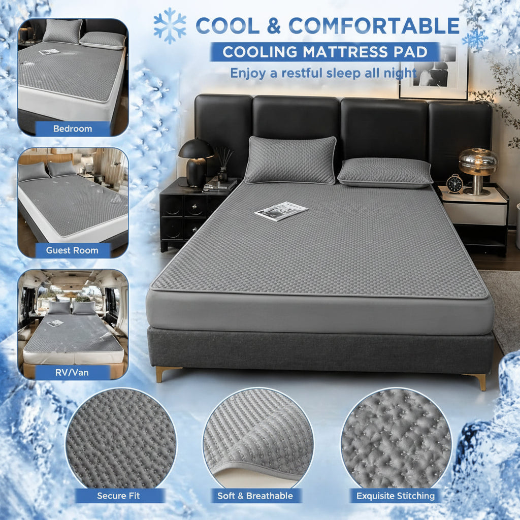 Foldable Cooling Sleep Mat – CoolNest Portable Cooling Pad