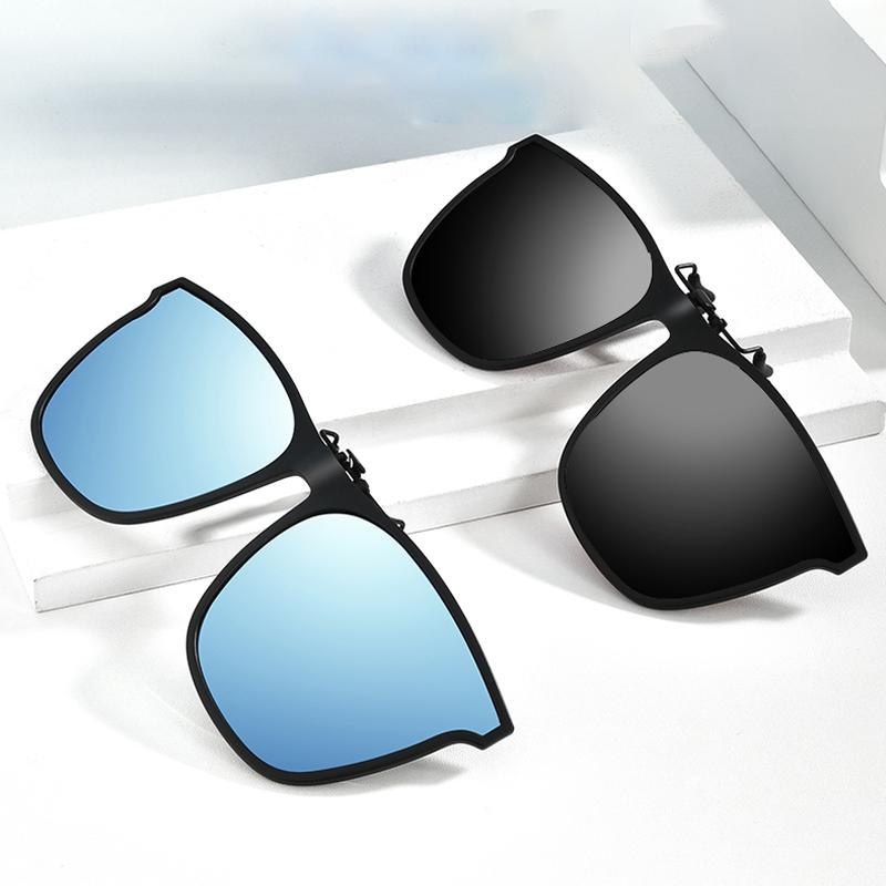 Polarised Clip-On Flip-Up Sunglasses – UV400 Driving & Fishing Lenses