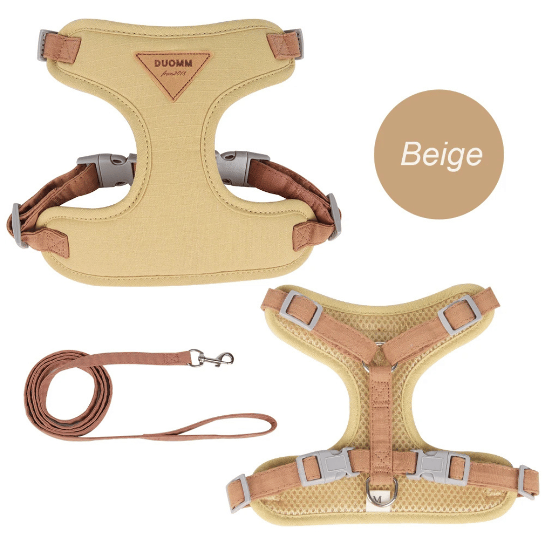 Soft Breathable Cat Harness & Leash Set