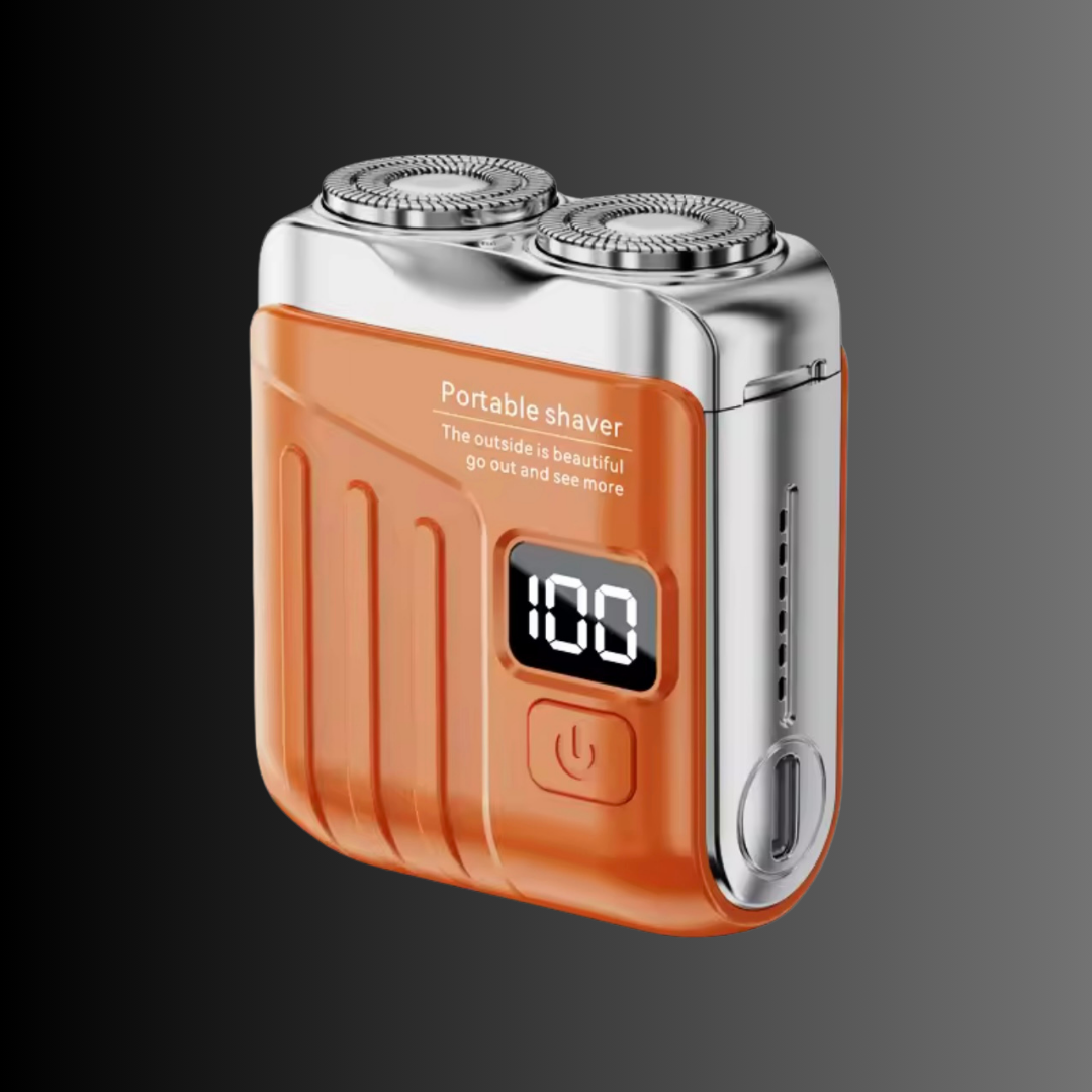 Portable Mini Electric Shaver – Compact Rechargeable Travel Razor