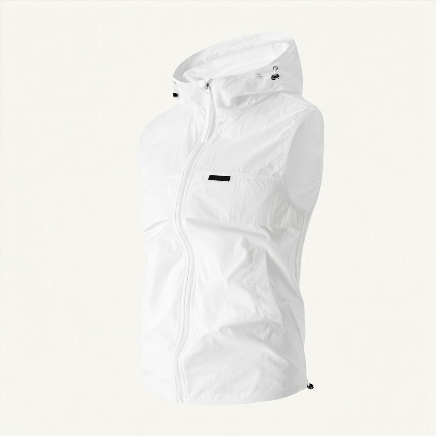 Men’s Hooded Gilet – Lightweight Windproof Vest for Fishing & Hiking