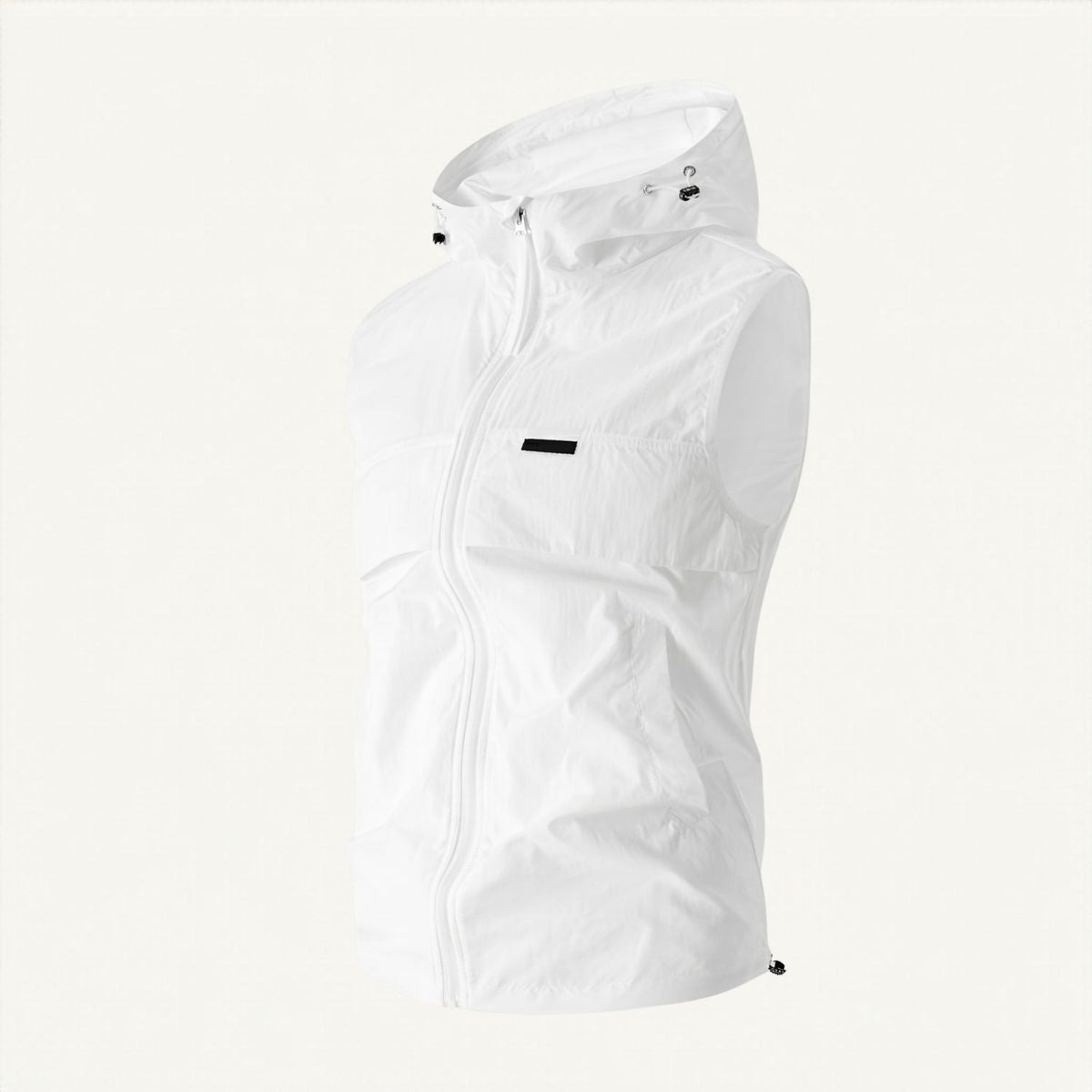 Men’s Hooded Gilet – Lightweight Windproof Vest for Fishing & Hiking