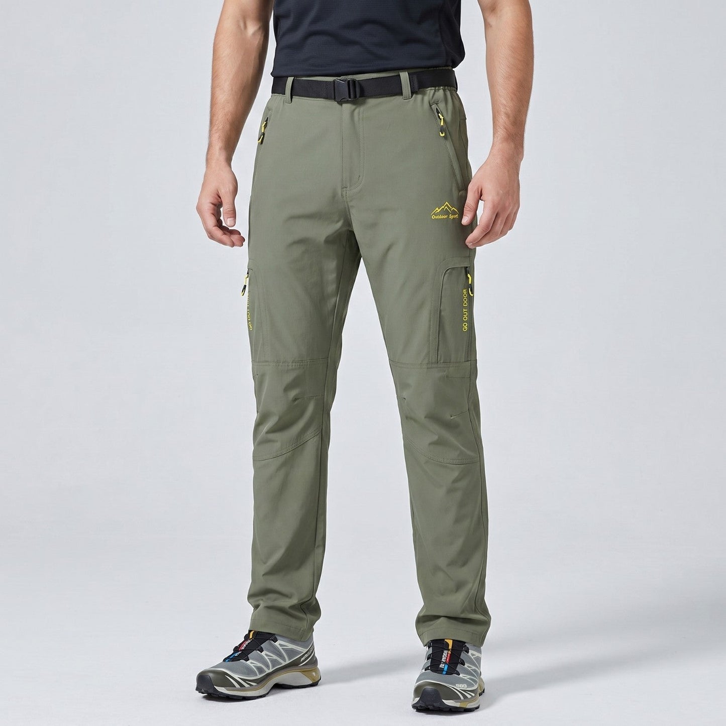 Men’s Hiking Trousers – Lightweight Quick-Dry Stretch Walking Trousers
