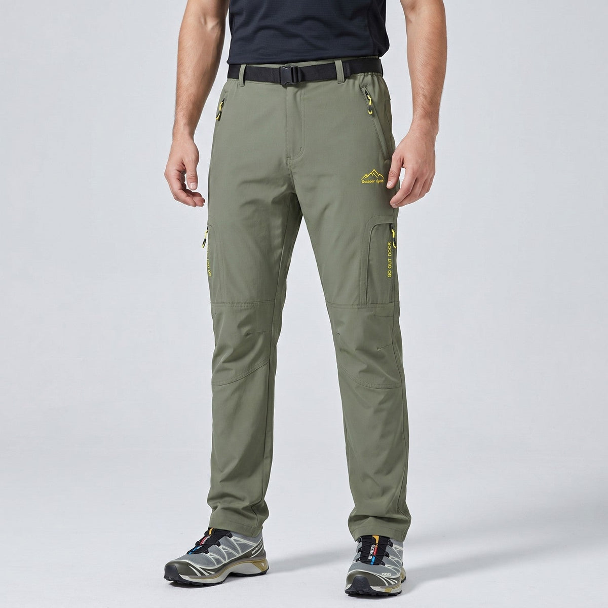 Men’s Hiking Trousers – Lightweight Quick-Dry Stretch Walking Trousers