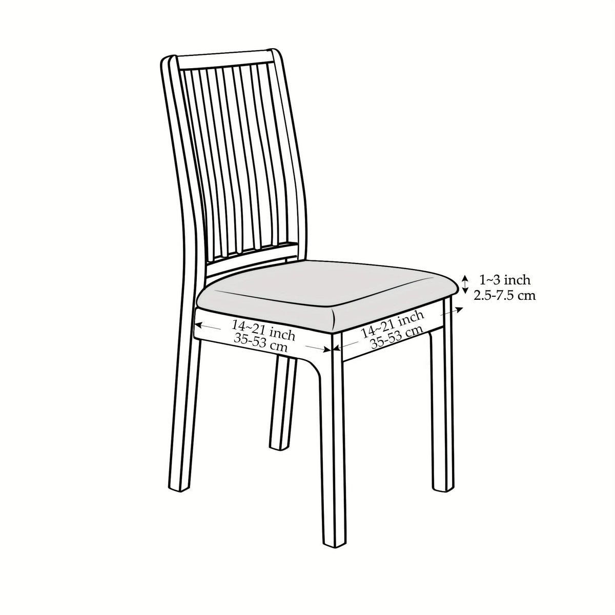 Stretch Dining Chair Covers – CoverFlow Furniture Protectors