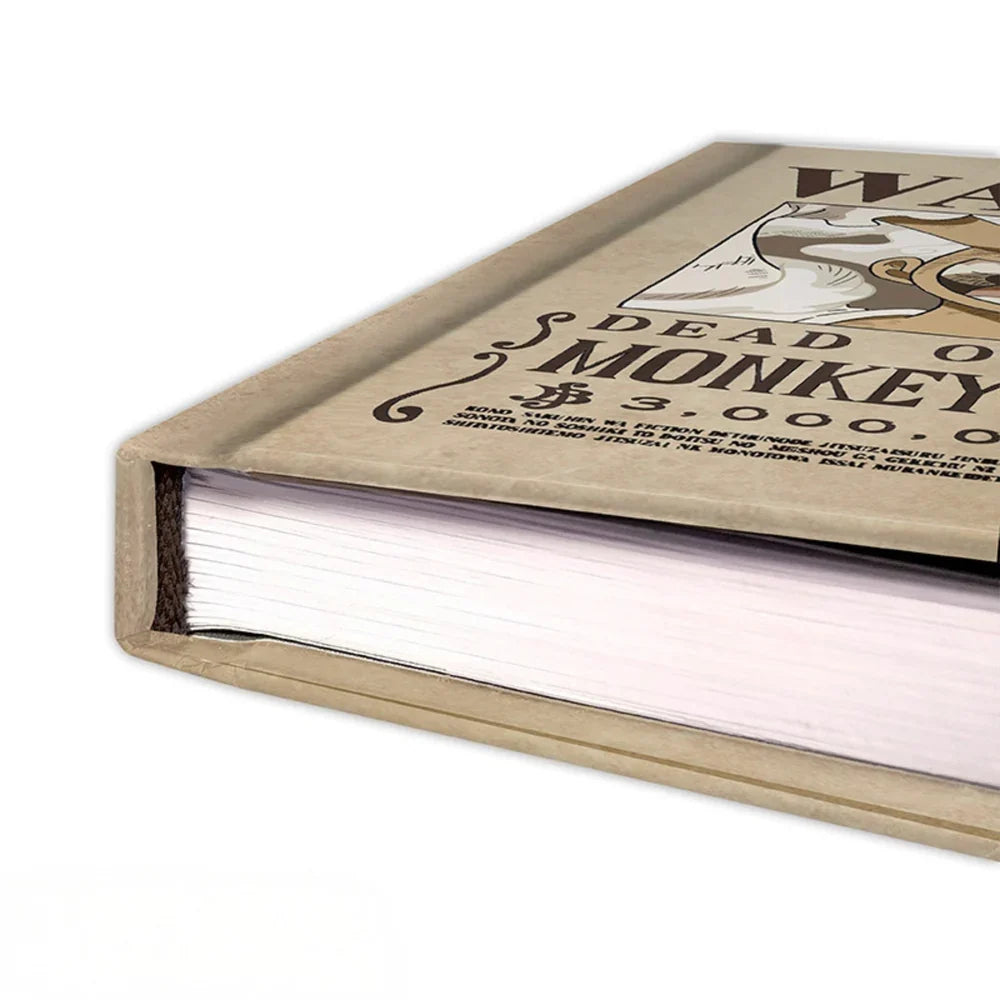 Straw-Hat Pirate Wanted A5 Notebook