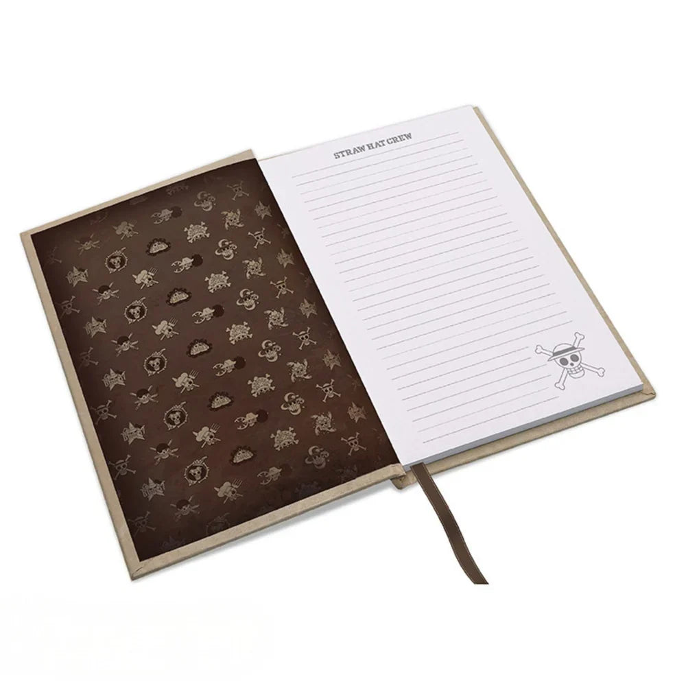 Straw-Hat Pirate Wanted A5 Notebook