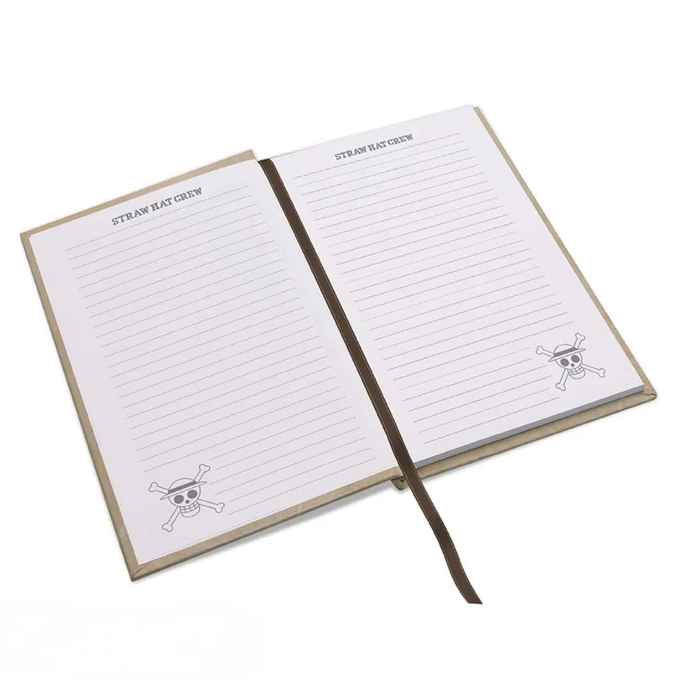 Straw-Hat Pirate Wanted A5 Notebook