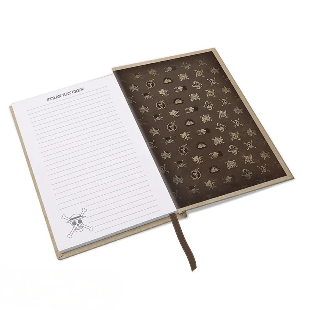 Straw-Hat Pirate Wanted A5 Notebook