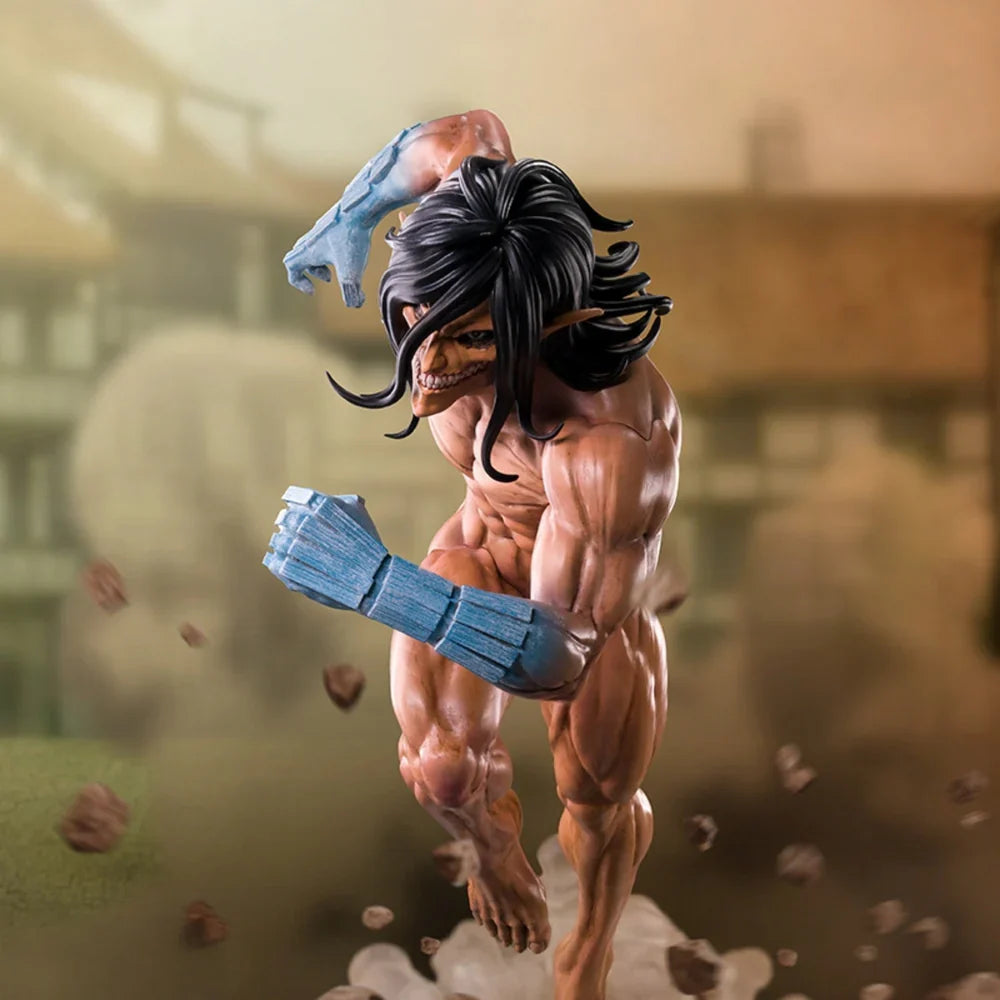 Giant-Fighting Warrior Figure