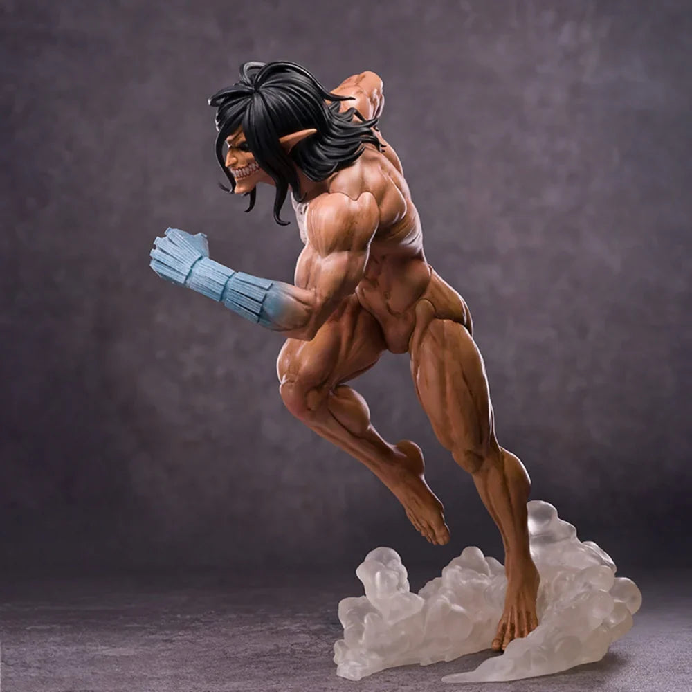 Giant-Fighting Warrior Figure